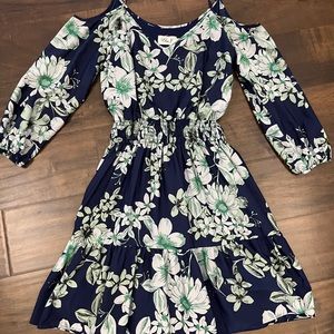 Eliza J Cold Shoulder Dress NWT